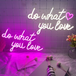 Biển Hiệu Logo Neon Led Acrylic Đèn Led Nhấp Nháy Từ Nhà Máy Trung Quốc Biển Hiệu Neon Đặt Làm Theo Yêu Cầu Tại Quán Bar Tiệc Cưới - Product Image 5