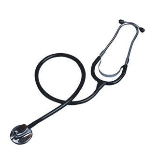 Stetoskop kepala tunggal mewah kualitas bagus bagian dada paduan seng dengan perak berlapis rumah - Product Image 4