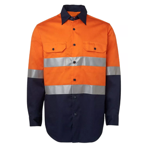 Hoge Hoge Zichtbaarheid Reflecterende Werkkleding Constructie Werkkleding Kleding Jas Uniform Shirt Werken - Product Image 2