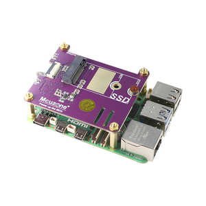 Raspberry Pi 5 PCIE zu M2 HAT Adapter Board NVME M.2 2242 2280 SSD Erweiterungsplatte kompatibel mit Raspberry Pi 5 - Product Image 1