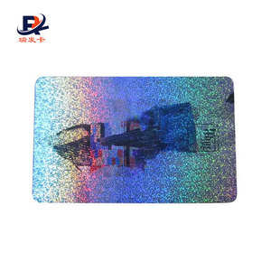 CR80 85.5 * 54毫米定制激光光面完成全息pvc卡全彩色印刷 - Product Image 1