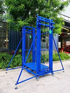 Điều khiển từ xa không dây có thể gập lại Bảng nâng điện để xây dựng cho nền tảng giàn giáo di động nhỏ - Product Image 3