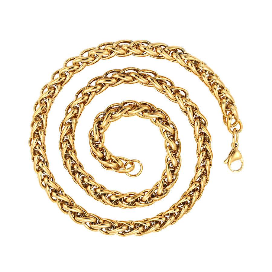 Basket Gold 4mm*60cm Chain