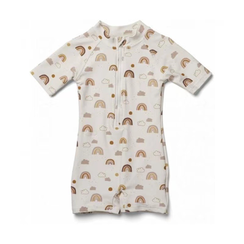 Maillot de bain une pièce arc-en-ciel
