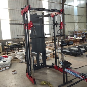 Palestra multifunzionale della macchina del smith dello scaffale dello squat della pila del peso