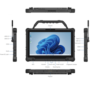 14 inç 12th I5/I7 Ultra 5/7 CPU 16/32 GB 1000 büyük pil sağlam Tablet kopya kalemleri Nits 14 inç sağlam tabletler ile - Product Image 2