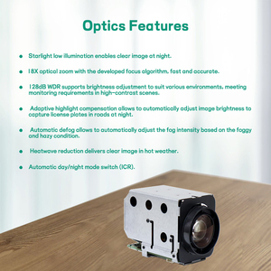 18X 20X 4MP Infrared Face Detection Auto Tracking Cross Line PTZ <strong>Camera</strong> Module CCTV Cmos Zoom AI <strong>IP</strong> <strong>Camera</strong> Module - Product Image 4