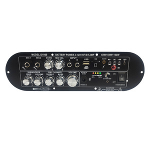 D1000 2.1Channel Subwoofer <strong>Digital</strong> Amplifier Board 12V 50W+50W+100W Powerful Supports <strong>USB</strong> <strong>Inputs</strong> BT5.0 - Product Image 1