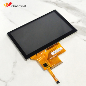 Custom size touch screen PCAP 5 inch hd tft <strong>lcd</strong> capacitive touch <strong>displays</strong> with RGB <strong>interface</strong> - Product Image 2