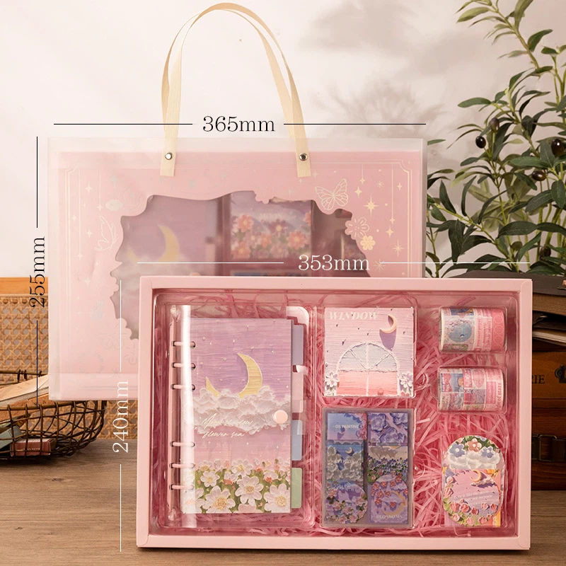 Coffret cadeau rose