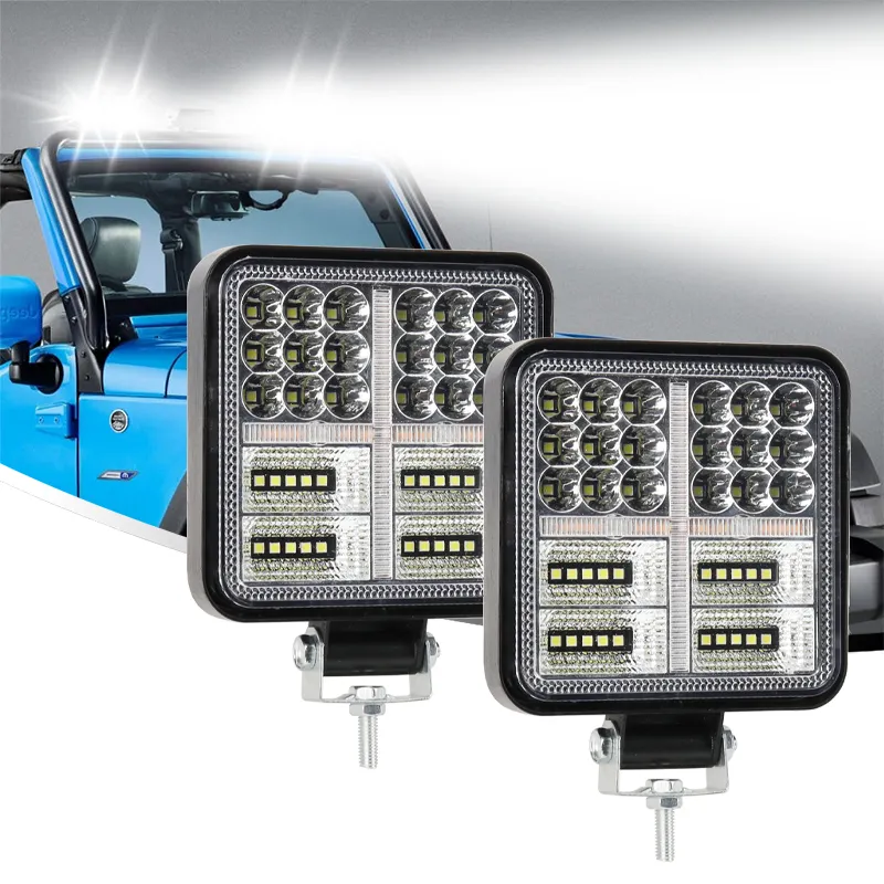 WorK 59 LED-Licht Auto LED-Arbeits licht 102W 100W 48W LED-Arbeits lampe Traktor Bagger 177W Arbeit LED-Licht 120W