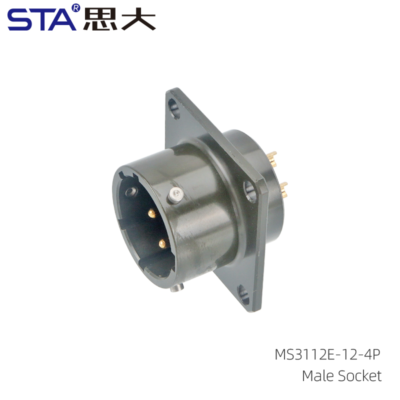 MS3112E-12-4P Conector Macho