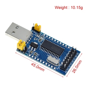 TZT-programador USB a UART, convertidor de puerto paralelo, módulo de placa de luz indicadora de funcionamiento a bordo, CH341A, IIC SPI I2C