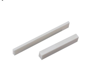 סיטונאי גיטרה עצם אגוז גשר אוכף ריק גיטרה DIY גיטרה עצם טהורה אוכף גשר אגוז