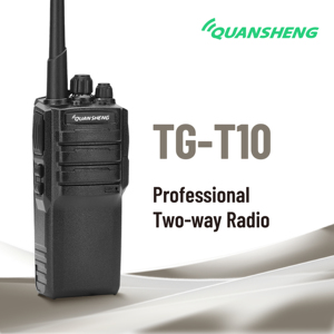 Quansheng 10w walkie TG-T10 עסקים באיכות גבוהה מכשיר קשר דו כיווני
