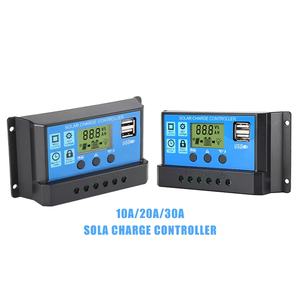 ESG 12V/24V Auto 10AH 70LCD Mppt <strong>Solar</strong> Panel Battery <strong>PWM</strong> Charge <strong>Solar</strong> Controller <strong>Manual</strong> <strong>PWM</strong> <strong>Solar</strong> Charge Controller - Product Image 4