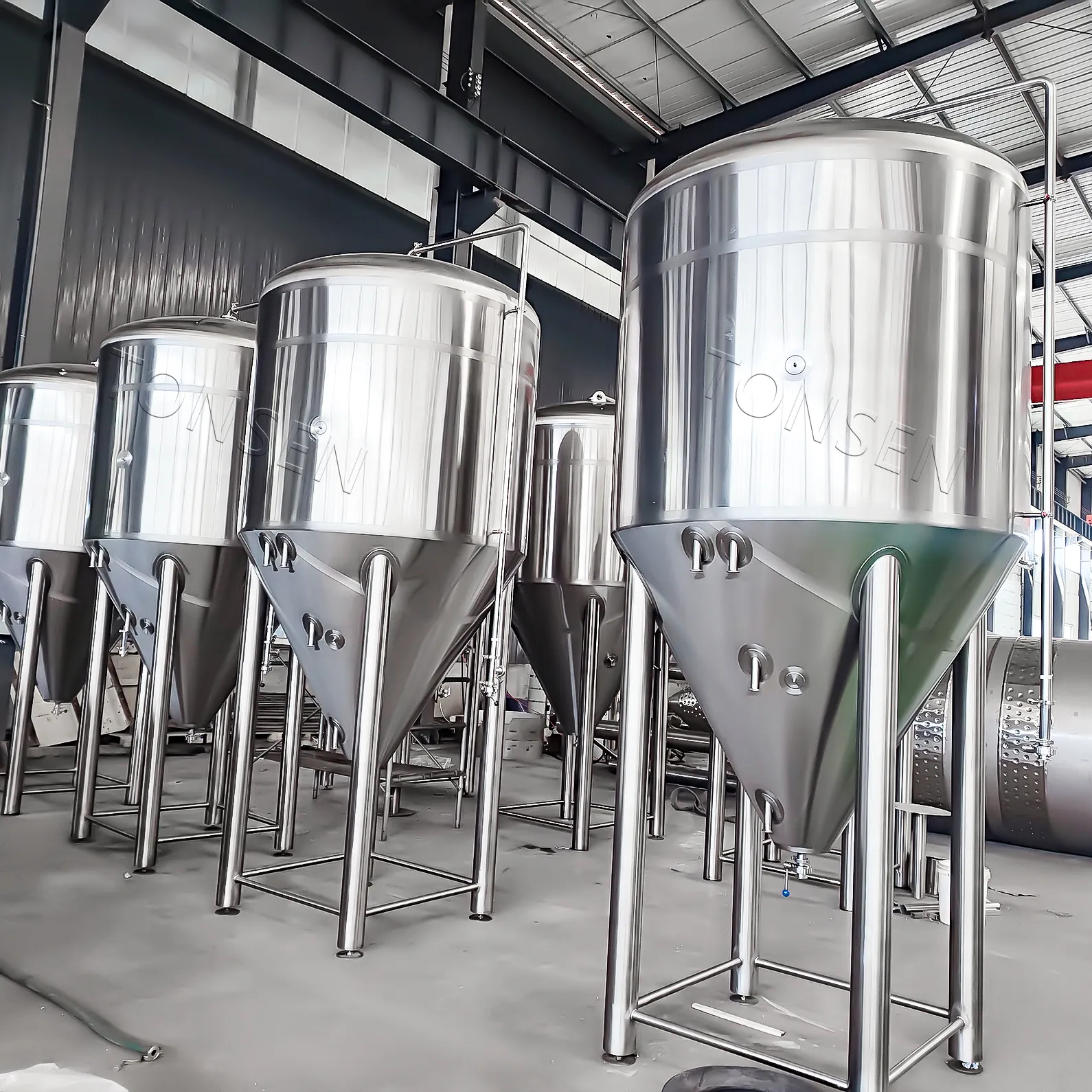 Zanaat bira fabrikası için sıcak satış 5000L 8000L bira fermentör