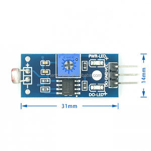 3ピンLDR (Photoresenstive Resistance) センサーモジュール光検出フォトレジスタセンサー開発ボード - Product Image 2