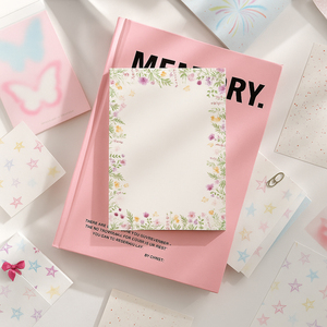 Cá nhân hoá tùy chỉnh Memo <span class=keywords><strong>notepad</strong></span> Tùy chỉnh hình dạng in hoa kế hoạch Memo Pad ghi chú dán - Product Image 4