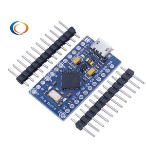 Pro Micro ATmega32U4 5V 16MHz sostituire ATmega328 per Arduinos Pro Mini con 2 fila Pin intestazione per Leonardos Mini interfaccia Usb