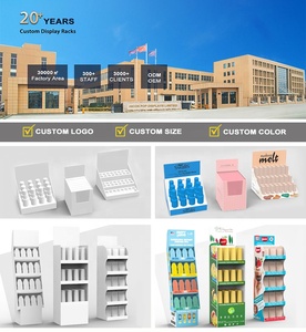 Giá Để Cửa Hàng Các Sản Phẩm <span class=keywords><strong>POP</strong></span> In Tùy Chỉnh Kệ Trưng Bày Tái Chế Bằng Bìa Cứng Giá Để Kệ Sàn Các Tông POS Cầm Tay Bán Lẻ Kẹo - Product Image 2