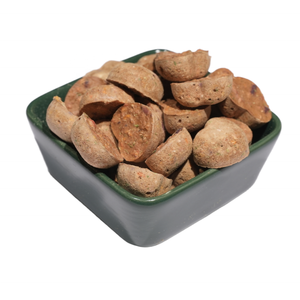 Hewan peliharaan berbentuk hati kaya akan Protein vitamin sempurna hadiah latihan hewan peliharaan berbentuk hati tanpa tulang daging Patty pembekuan makanan kering - Product Image 3