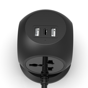 Presa di estensione della ricarica rapida da 20W con 4 prese e 2 porte USB a presa universale per il Regno Unito corrente nominale 13A/10A - Product Image 5