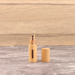 Customizable Bamboo Flat Sub-Bottle 5ml 10ml Hydrosol Screw Cap for <strong>DIY</strong> Essential Oil Samples <strong>Perfume</strong> Spray Bottle Carton - Product Image 5