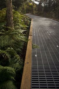 <strong>FRP</strong> <strong>Grating</strong> <strong>Rectangular</strong> Mesh for Garden Walkway <strong>Rectangular</strong> Fiberglass Grilles 4''*1'' - Product Image 3