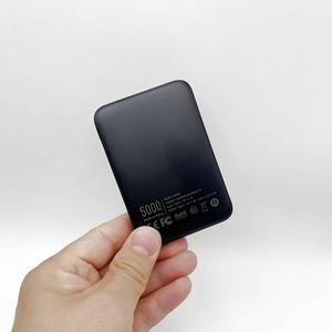 2025新しい更新されたタイプC入力スリムポータブル5000mAhデュアルUSBパワーバンク12W出力品質携帯電話用LIポリマーパック - Product Image 3
