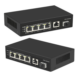 Gran oferta SunSoont de red Ethernet de 1000mbps POE Switch 4 Módulo de puerto para cámara IP - Product Image 3