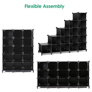 Nước Bằng Chứng Tự Làm 6-Cube Closet Organizer Lưu Trữ Cho Phòng Khách Phòng Ngủ Văn Phòng - Product Image 2