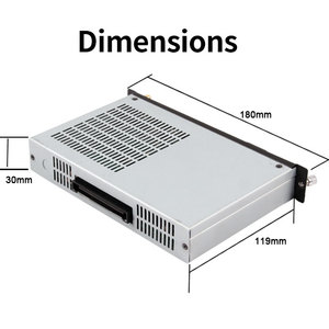 Mini PC OPS para sistema de viudas de señalización digital, CPU industrial con núcleo de pantalla 4K estándar, lo último en Mini PC, lo último - Product Image 3