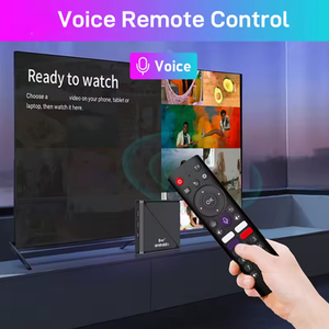 TV98 ATV Pro Android TV 4K dispositivo di Streaming con telecomando vocale Smart TV Box 2GB 16GB - Product Image 6