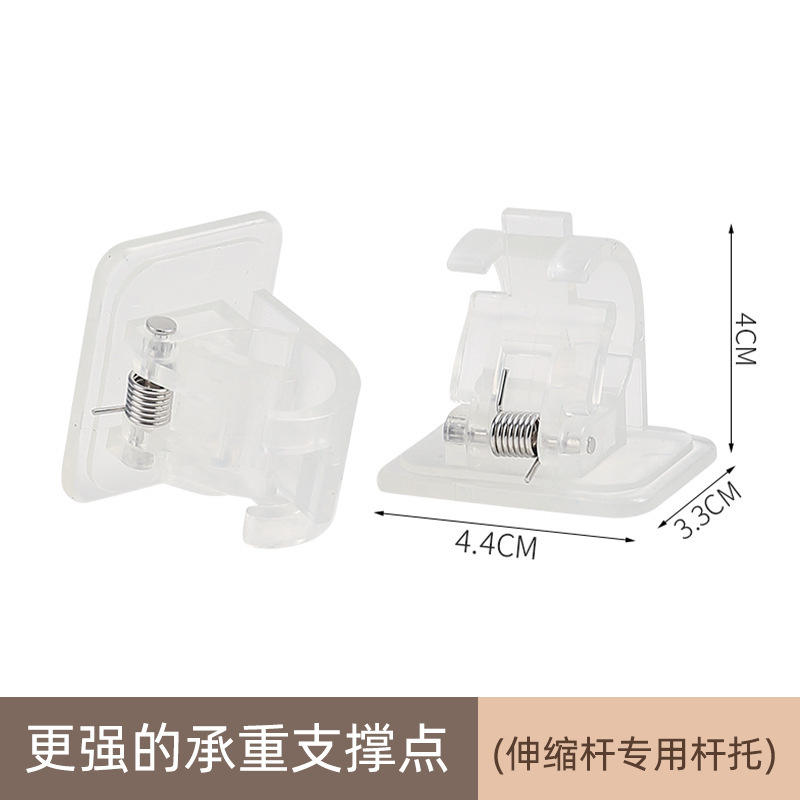 Transparent hooks (2-pack)