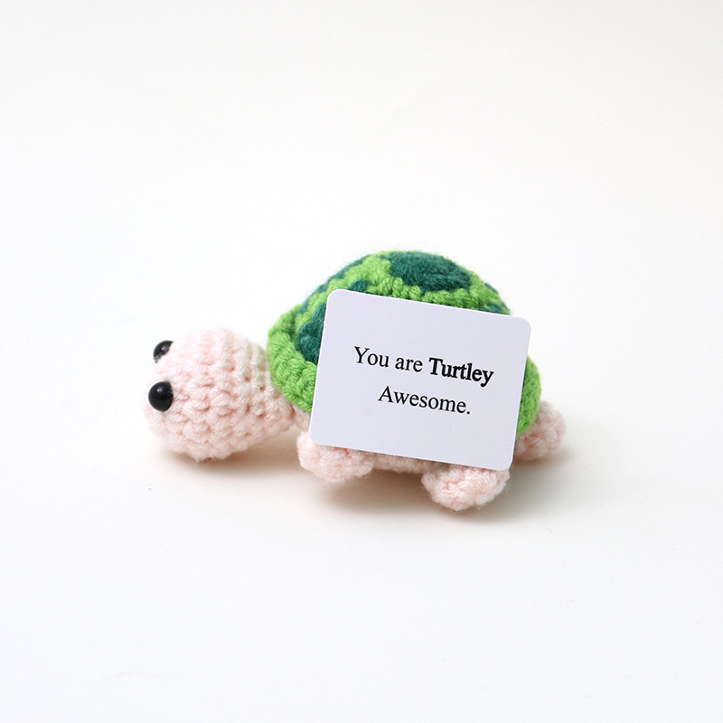 Carta Y tartaruga dal guscio verde