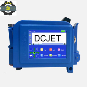 Tragbarer Handheld 12,7mm Desktop 5 Zoll Produktions datum Oberflächen druck flasche QR-Code Chargen nummer Drucker Codier maschine