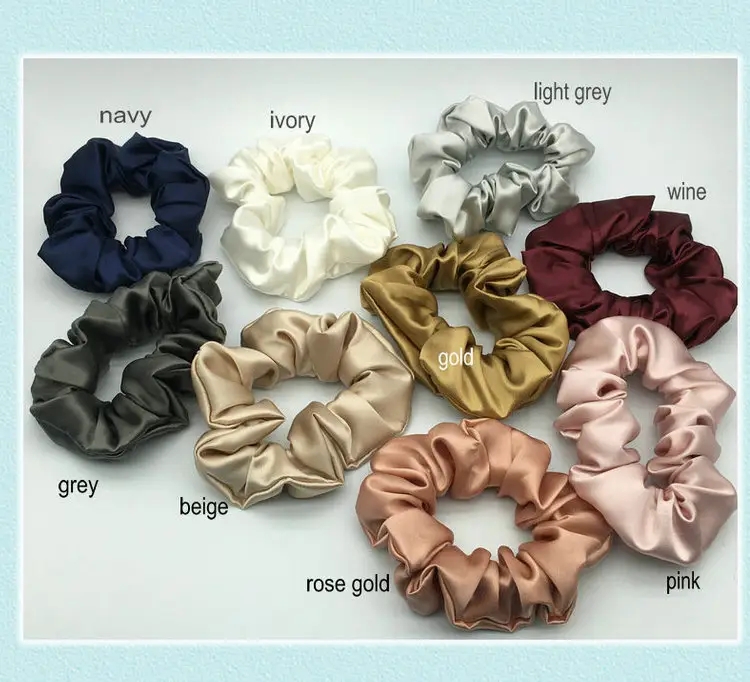 silk scrunchies 3.5CM
