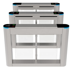 Il tornello ottico dell'oscillazione automatica produce il tornello dell'oscillazione del cancello di controllo di accesso del cancello con il riconoscimento di fronte lettore di impronte digitali RFID - Product Image 2