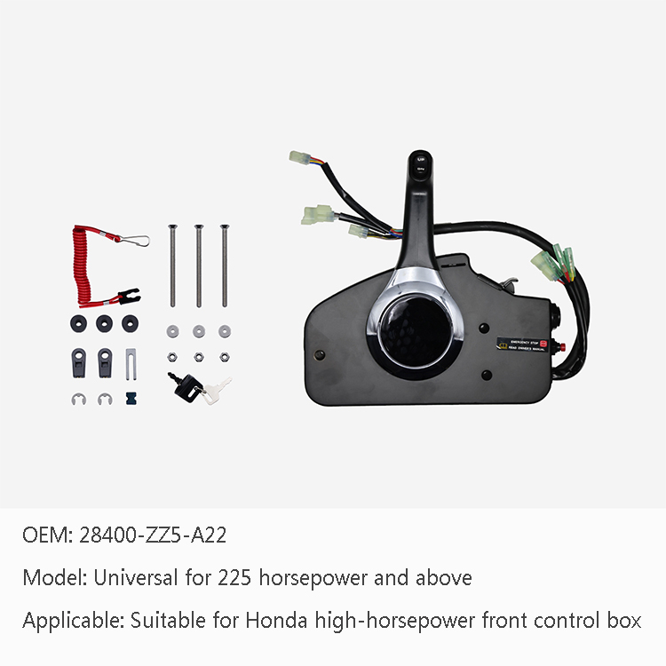 Pour moteurs Honda de plus de 225 CV, boîtier de commande avant