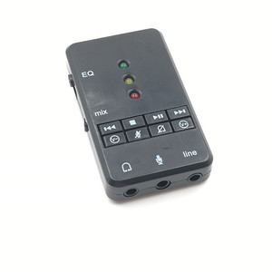 USB 2.0 External <strong>Sound</strong> Card 7.1 Surround <strong>Sound</strong> with Reverb EQ and Recording Function - Product Image 3