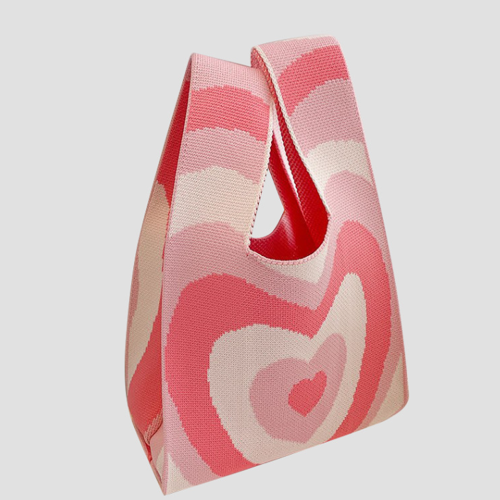 corazón rosa