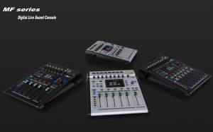 Interfaz de audio profesional OEM, mezclador digital integrado, DSP, tipos de efectos digitales, música digital, consola de audio de 12 canales, MF-12 - Product Image 5