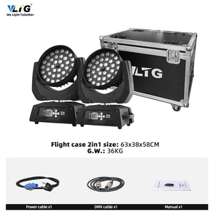 36x10w RGBW 4In1 odak sahne müzik festivalleri barlar için hareketli kafa ışık etkisi hareketli kafa aydınlatma - Product Image 4