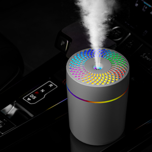 Neues Design USB-Auto Raumbe feuchter LED-Lampe Tragbare Mini-Wasser Ultraschall Cool Mist Purifier Diffusor Luftbe feuchter