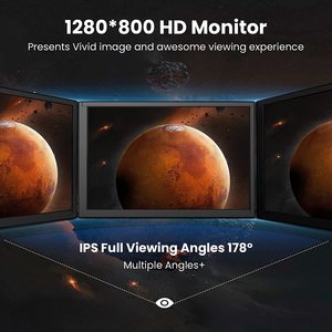 Schermo IPS Ultra ampio da 10.1 pollici 1280*800 Display LCD capacitivo per Monitor Touchscreen Raspberry Pi 4