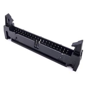 Soulin 2.54mm Idcエジェクタヘッダー40ピンコネクタ254mmピッチワイヤに直角二列ラッチロックイジェクトフック垂直 - Product Image 5