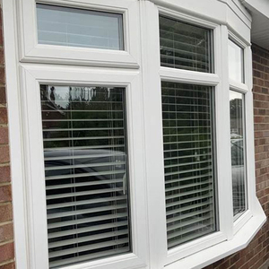 White and Simple PVC Sliding <strong>Window</strong> with Smooth Opening and <strong>Closing</strong> - Product Image 6