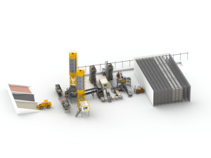 Línea de producción de bloques completamente automática, máquina de fabricación de bloques qunfeng, planta de fabricación de bloques automática - Product Image 2