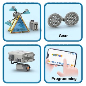 Kid <strong>Science</strong> Educational <strong>Building</strong> <strong>Blocks</strong> Toy 8 in 1 Programming Gear <strong>Blocks</strong> DIY <strong>Building</strong> Kits for Kids - Product Image 4